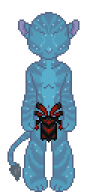 The craftable Arachnoid Loincloth from Na'vi Me 2