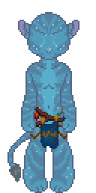 The craftable Bejeweled Bark Loincloth from Na'vi Me 2