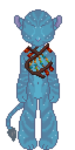 The craftable Bejeweled Bark Torso from Na'vi Me 2