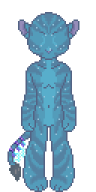 The craftable Crystal Voices Tail from Na'vi Me 2