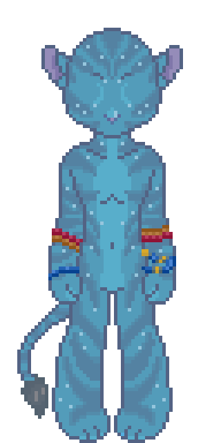 The craftable Daybreak Dancer Arms from Na'vi Me 2