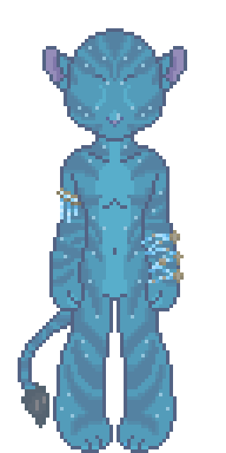 The craftable Frozen Depths Armlets from Na'vi Me 2