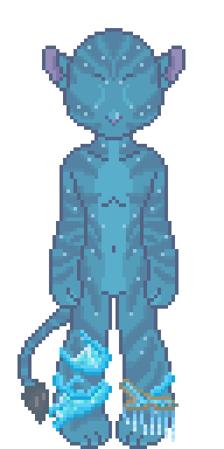 The craftable Frozen Depths Legs from Na'vi Me 2