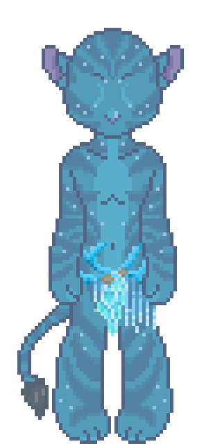 The craftable Frozen Depths Loincloth from Na'vi Me 2