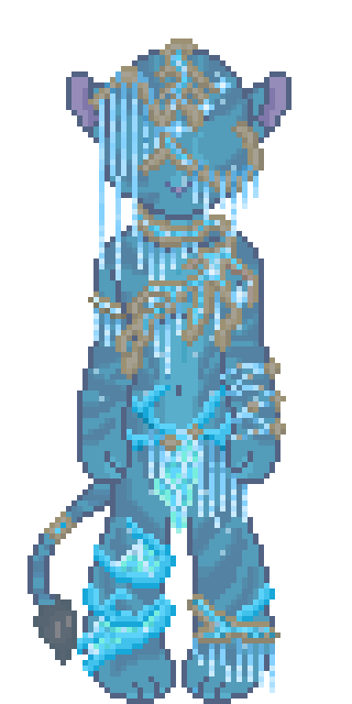 The craftable Frozen Depths costume set from Na'vi Me 2