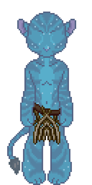The craftable Lost Waters Loincloth from Na'vi Me 2