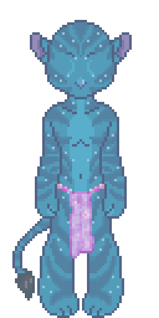 The craftable Lover's Coral Loincloth from Na'vi Me 2