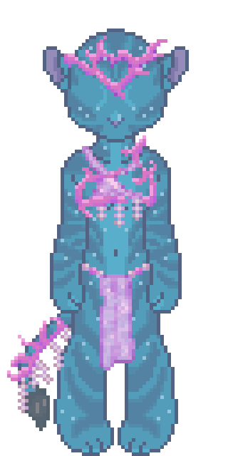 The craftable Lover's Coral costume set from Na'vi Me 2