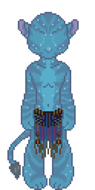 The craftable Metkayina Olo'eyktan Loincloth from Na'vi Me 2