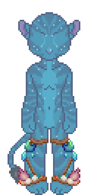 The craftable Ocean Song Legs from Na'vi Me 2