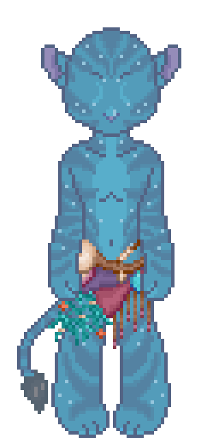 The craftable Ocean Song Loincloth from Na'vi Me 2