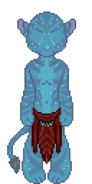The craftable Omatikaya Olo'eyktan Loincloth from Na'vi Me 2