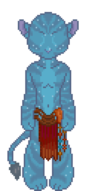 The craftable Omatikaya Tsahìk Loincloth from Na'vi Me 2