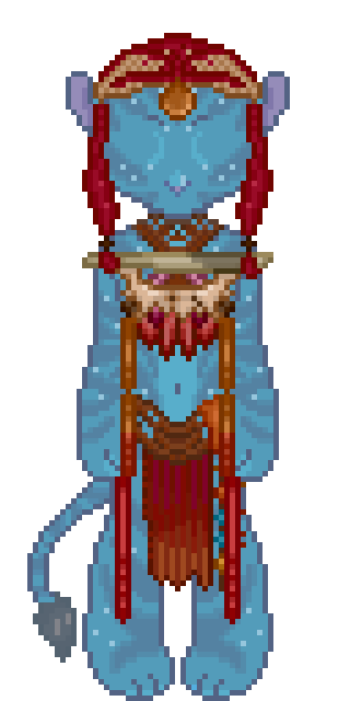 The craftable Omatikaya Tsahìk costume set from Na'vi Me 2