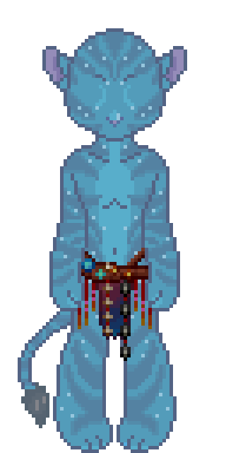 The craftable Ornate Tassel Loincloth from Na'vi Me 2