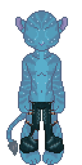 The craftable Palulukan Dancer Leggings from Na'vi Me 2