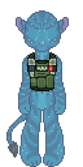 The craftable Recom Vest from Na'vi Me 2