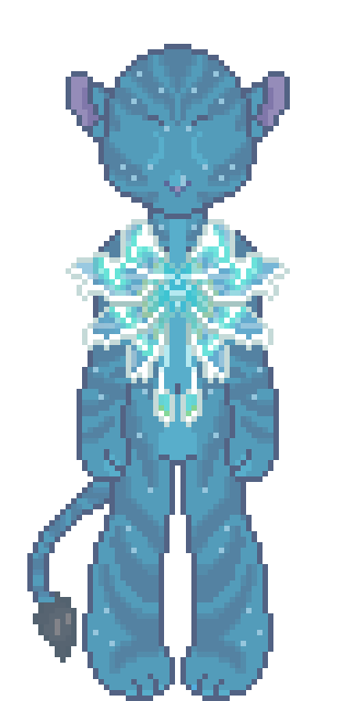 The craftable Shimmyfly Shawl from Na'vi Me 2