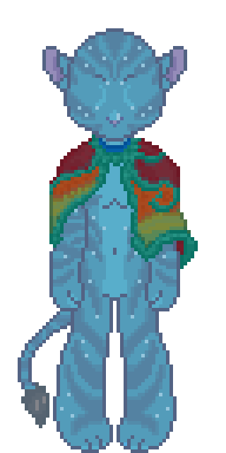 The craftable Skyward Wonder Shawl from Na'vi Me 2