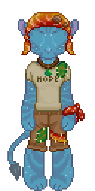 The craftable Summer Frontiers costume set from Na'vi Me 2