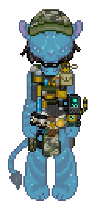 The craftable Tech Enthusiast's costume set from Na'vi Me 2