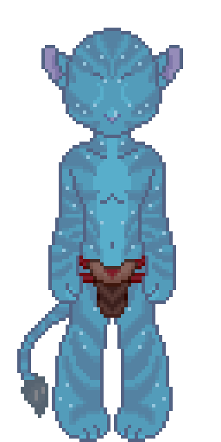 The craftable Teylu Loincloth from Na'vi Me 2