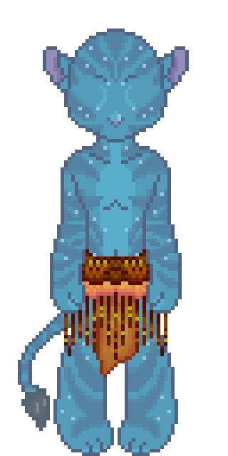 The craftable Woven Leaves Loincloth from Na'vi Me 2