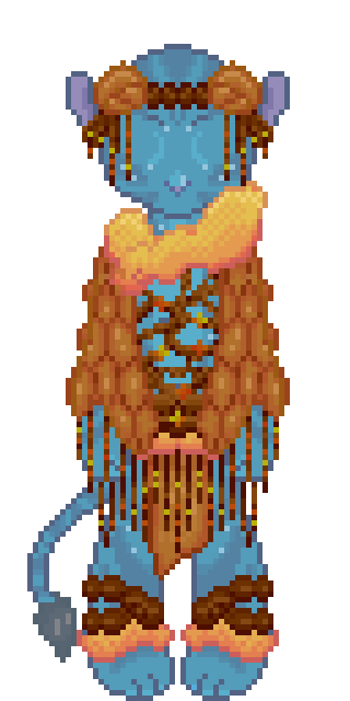 The craftable Woven Leaves costume set from Na'vi Me 2